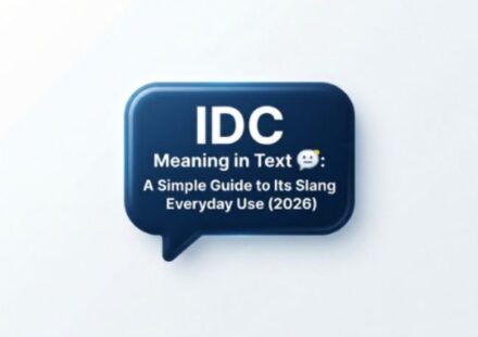 IDC Meaning in Text 💬 A Simple Guide to Its Slang Meaning & Everyday Use (2026)