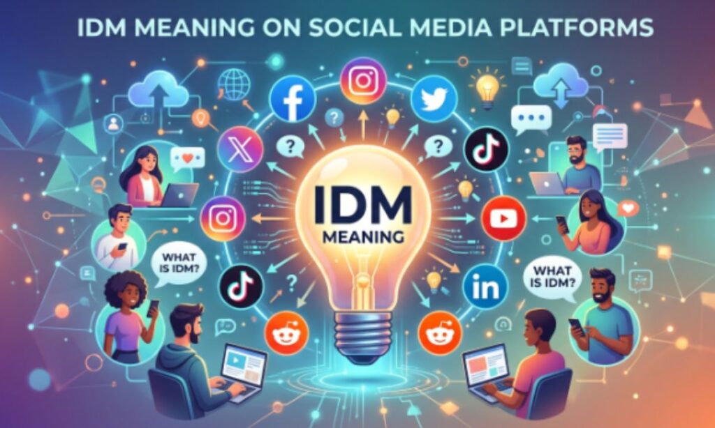 IDM Meaning on Social Media Platforms