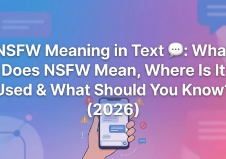 NSFW Meaning in Text