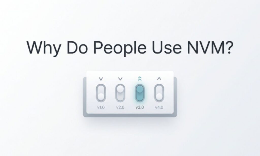 Why Do People Use NVM