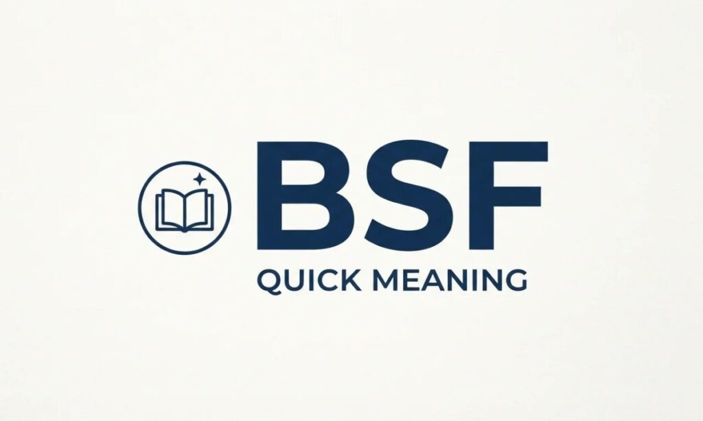 BSF_ Quick Meaning