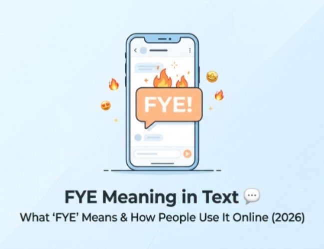 FYE Meaning in Text 💬 What FYE Means & How People Use It Online (2026)