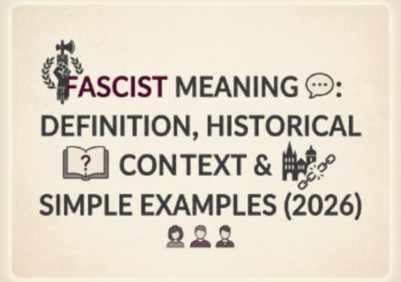 Fascist Meaning