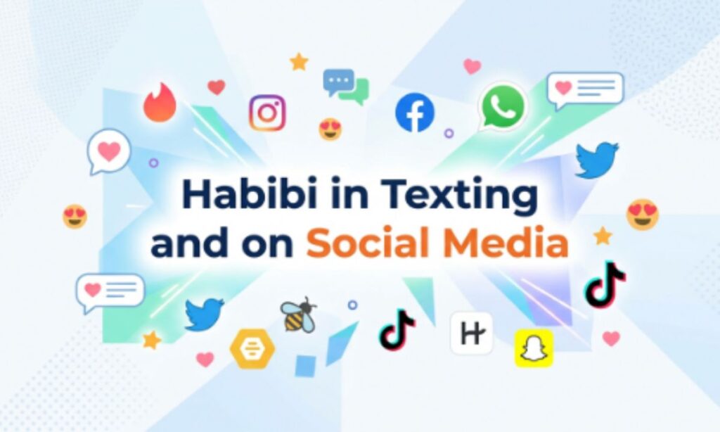 Habibi in Texting and on Social Media