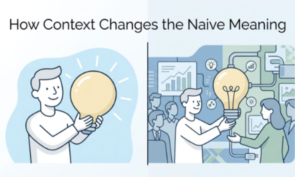 How Context Changes the Naive Meaning
