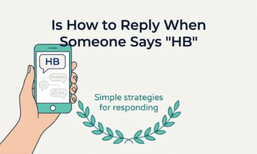 How to Reply When Someone Says _HB_