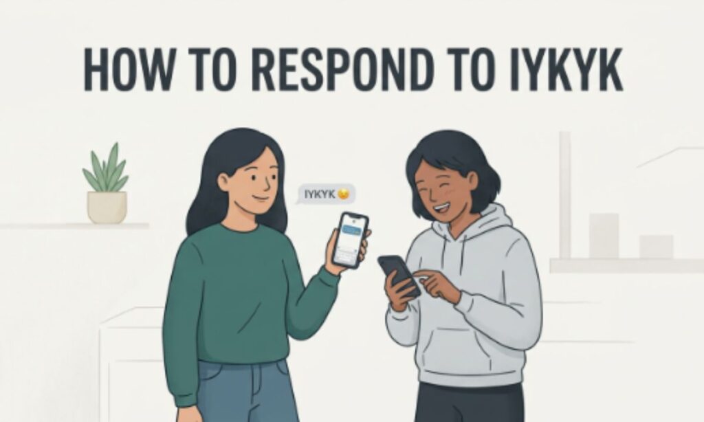 How to Respond to IYKYK