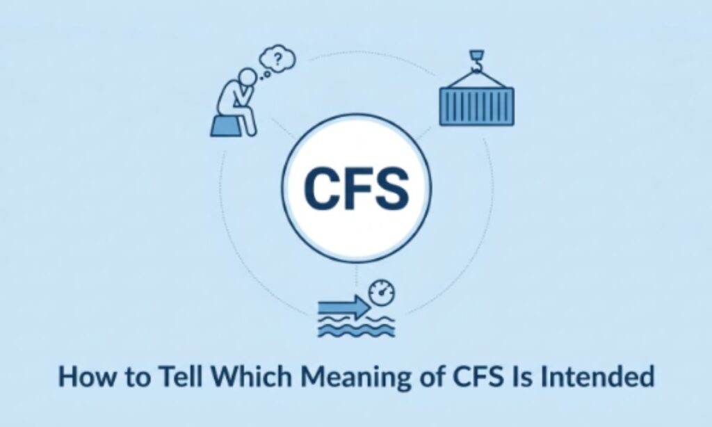 How to Tell Which Meaning of CFS Is Intended