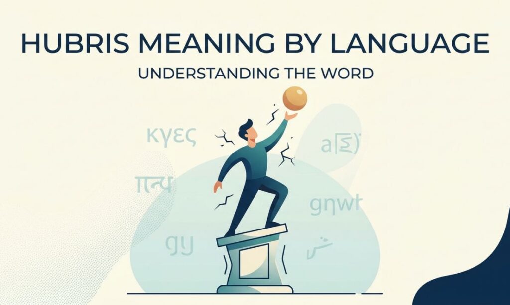 Hubris Meaning by Language