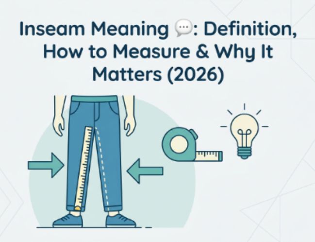 Inseam Meaning 💬 Definition, How to Measure & Why It Matters (2026)