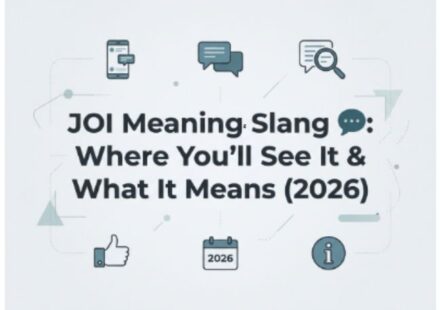 JOI Meaning Slang 💬 (2026)