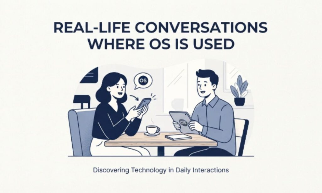 Real Life Conversations Where OS Is Used
