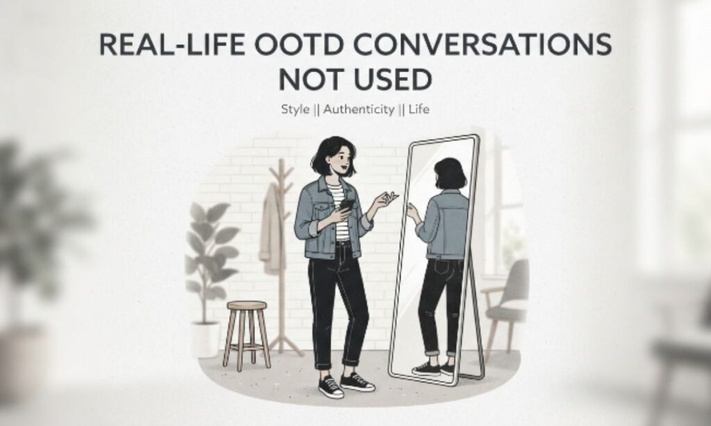 Real-Life OOTD Conversations