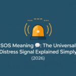 SOS Meaning 💬 The Universal Distress Signal Explained Simply (2026)