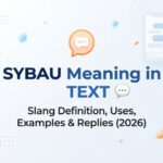 SYBAU Meaning in Text 💬 Slang Definition, Uses, Examples & Replies (2026)