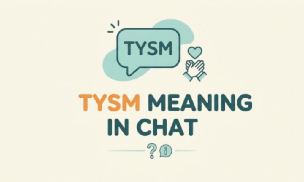 TYSM Meaning in Chat