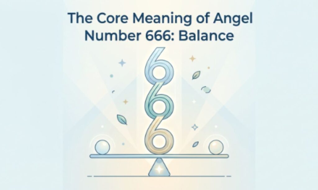 The Core Meaning of Angel Number 666 Balance
