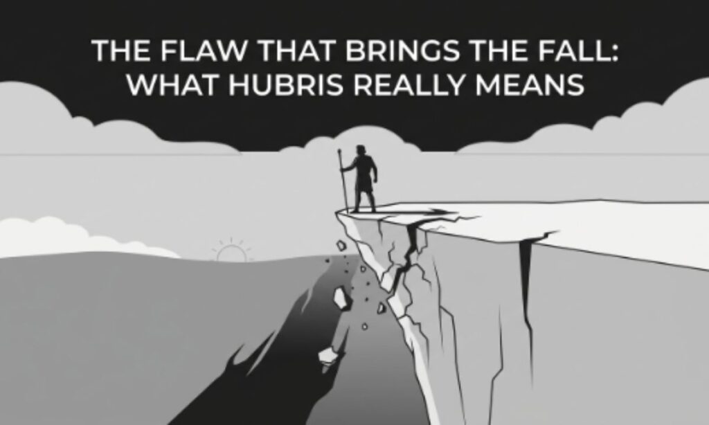 The Flaw That Brings the Fall What Hubris Really Means