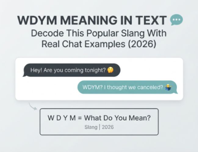 Wdym Meaning in Text 💬 Decode This Popular Slang With Real Chat Examples (2026)