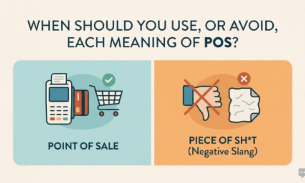 When Should You Use, or Avoid, Each Meaning of POS_