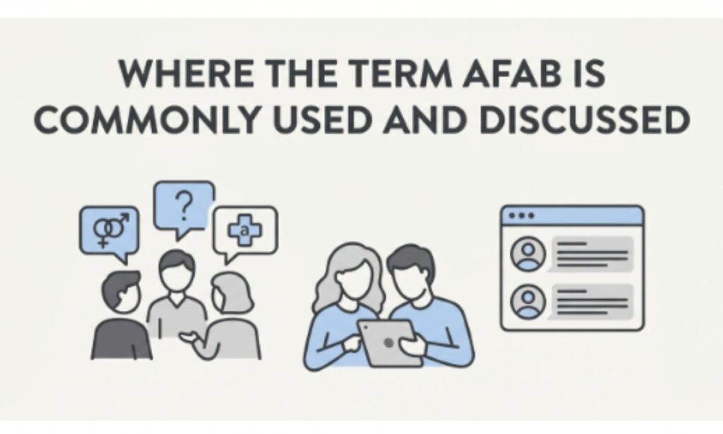 Where the Term AFAB Is Commonly Used and Discussed