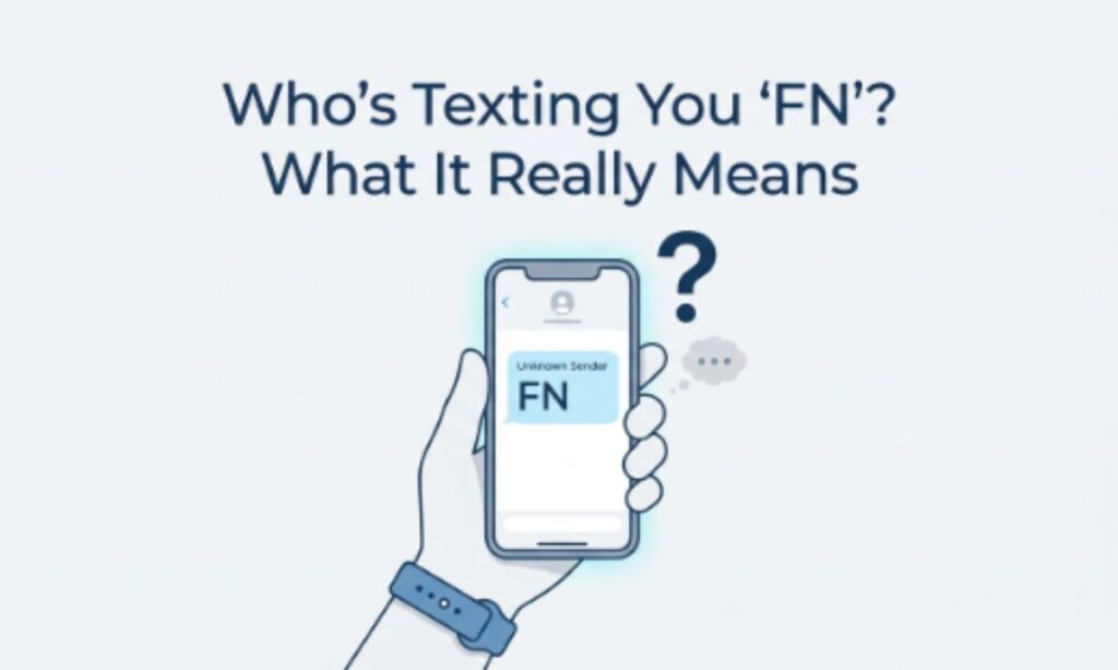 Who is Texting You FN What It Really Means