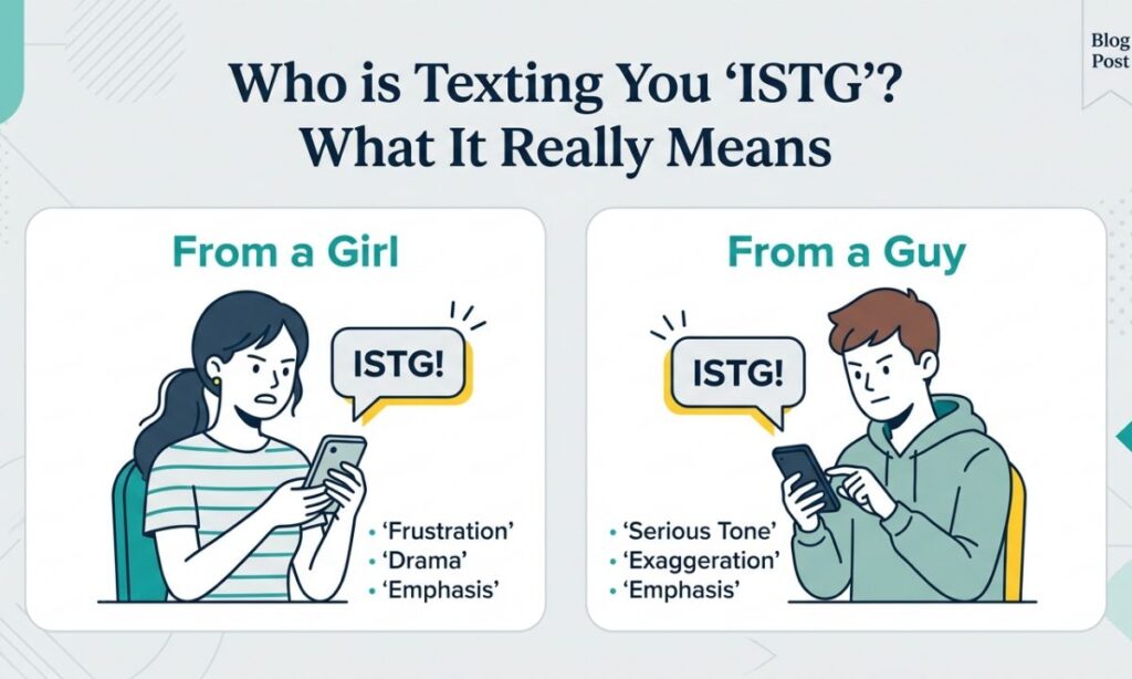 Who is Texting You _ISTG__ What It Really Means