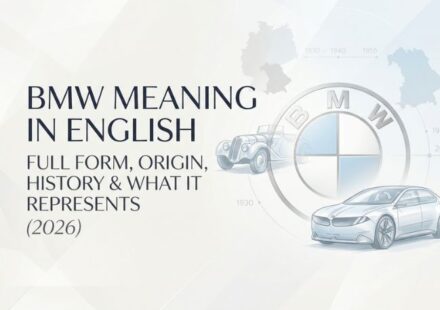 BMW Meaning in English_ Full Form, Origin, History & What It Represents (2026)
