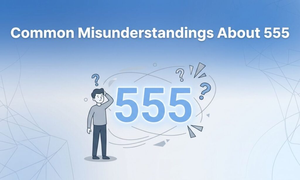 Common Misunderstandings About 555