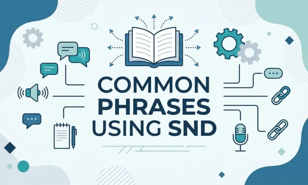 Common Phrases Using SND