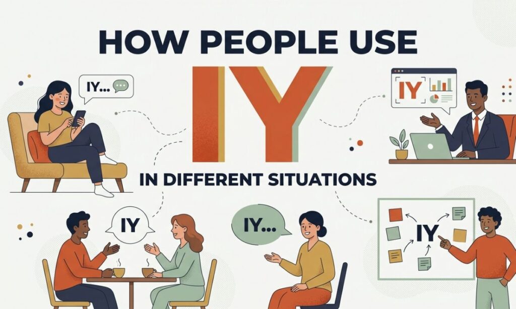 How People Use IY in Different Situations