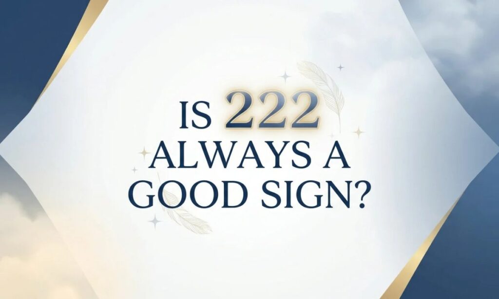 Is 222 Always a Good Sign_