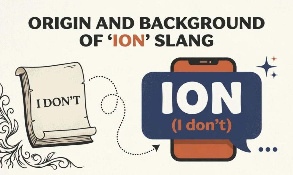 Origin and Background of ION Slang