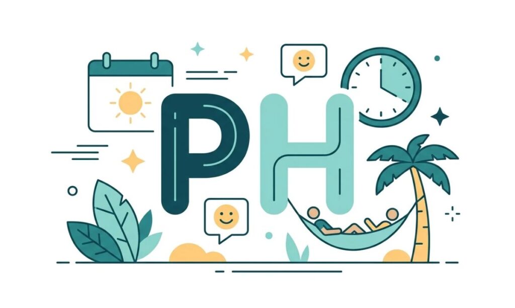 _PH_ as _Public Holiday_ (Workplace and School Chat Use)