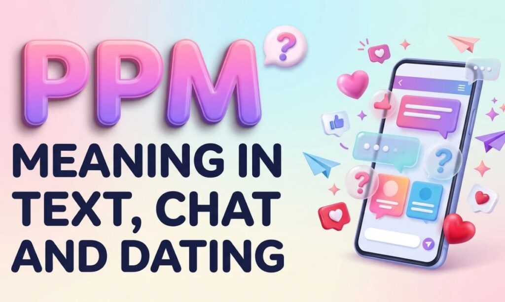 PPM Meaning in Text, Chat and Dating