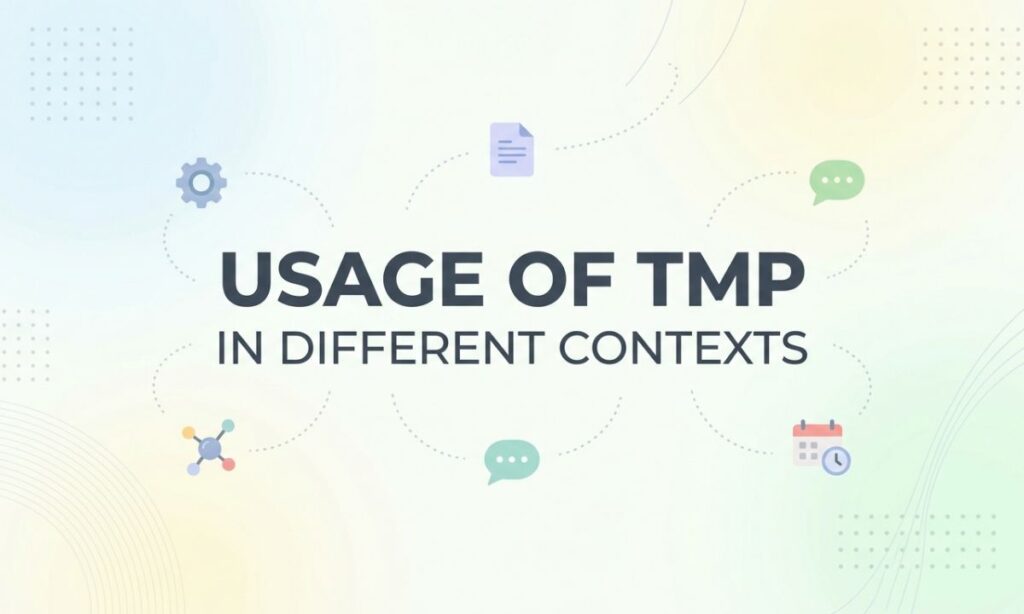 Usage of TMP in Different Contexts